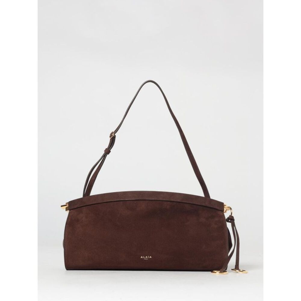 Alaia Shoulder Bag Woman Brown